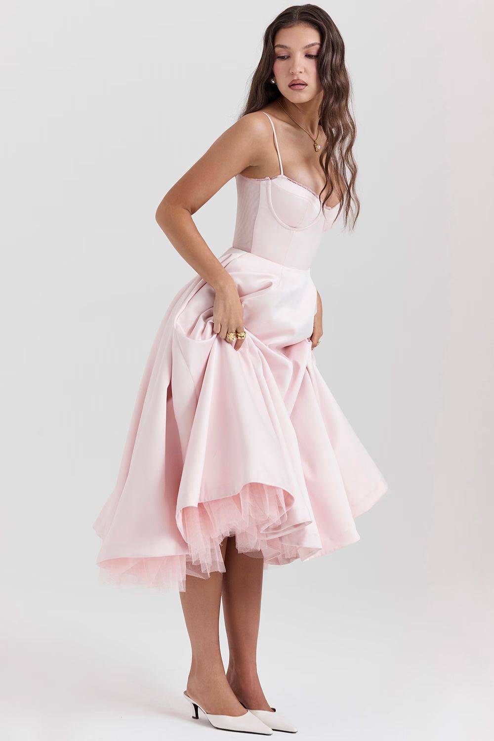 Lauren | Structured Midi Dress
