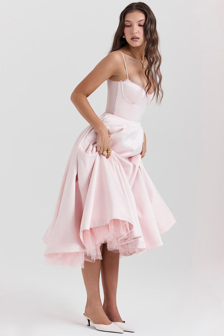 Lauren | Structured Midi Dress