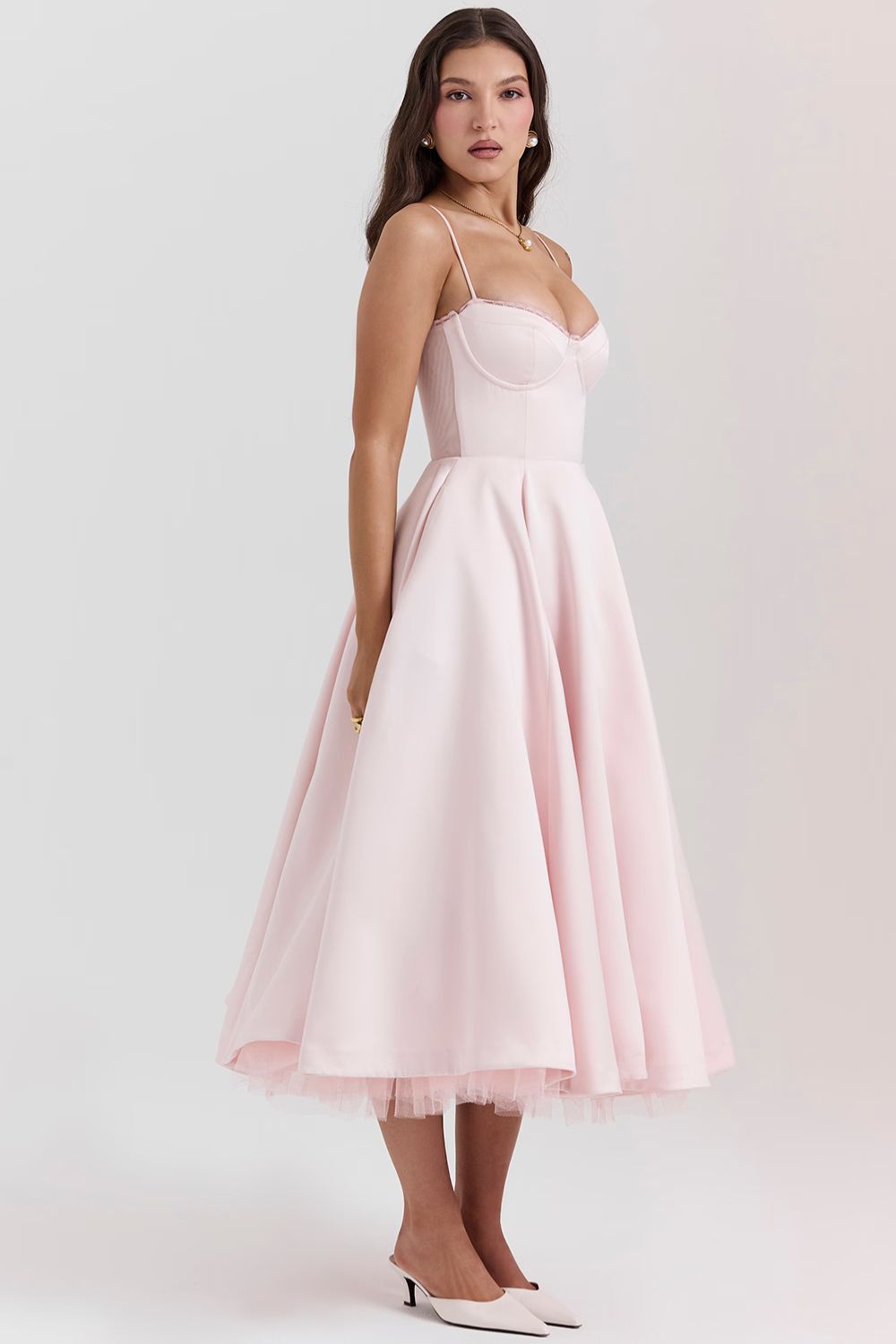 Lauren | Structured Midi Dress