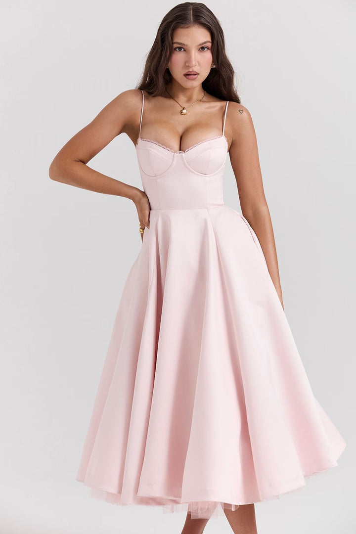 Lauren | Structured Midi Dress