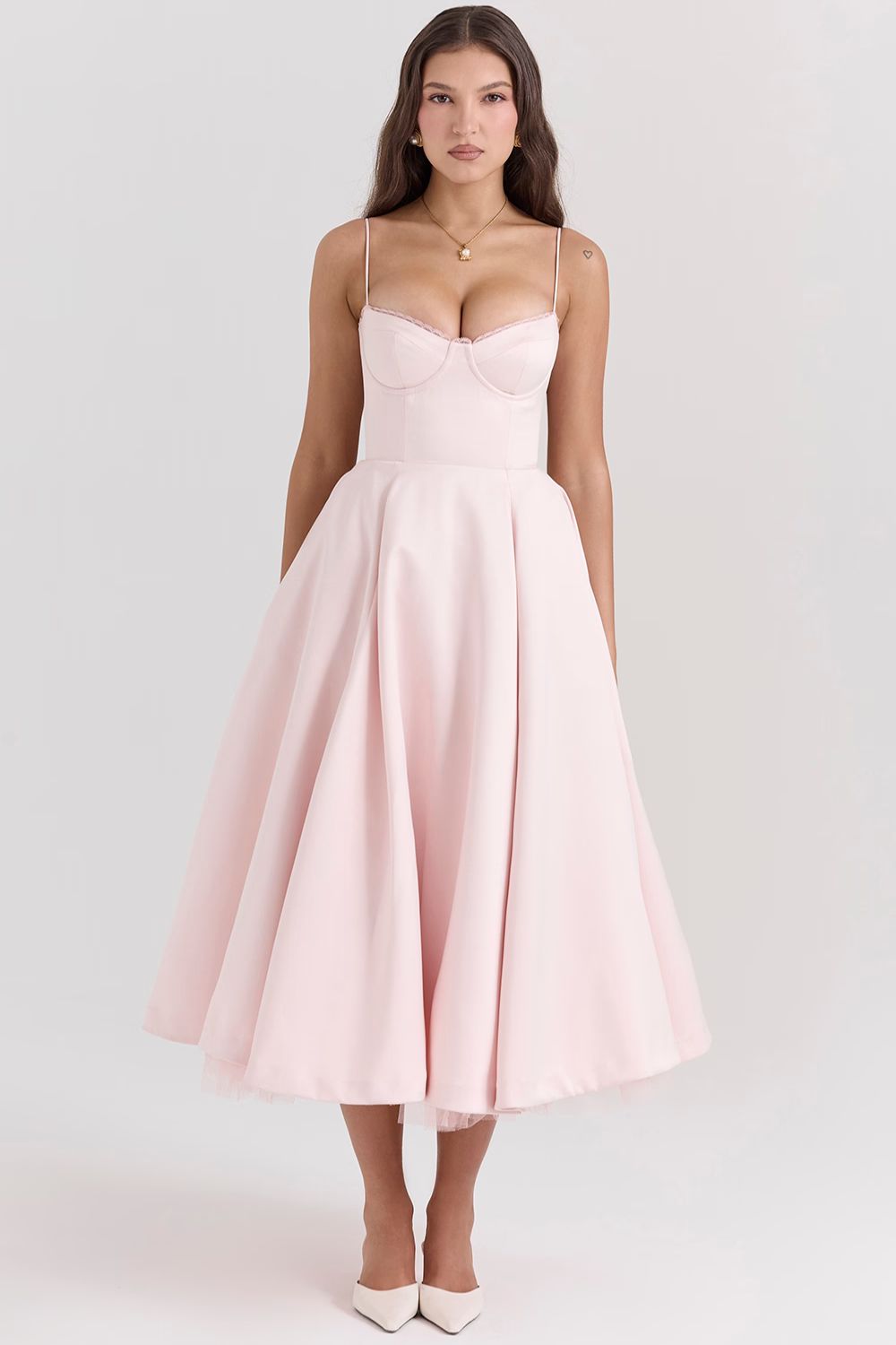 Lauren | Structured Midi Dress