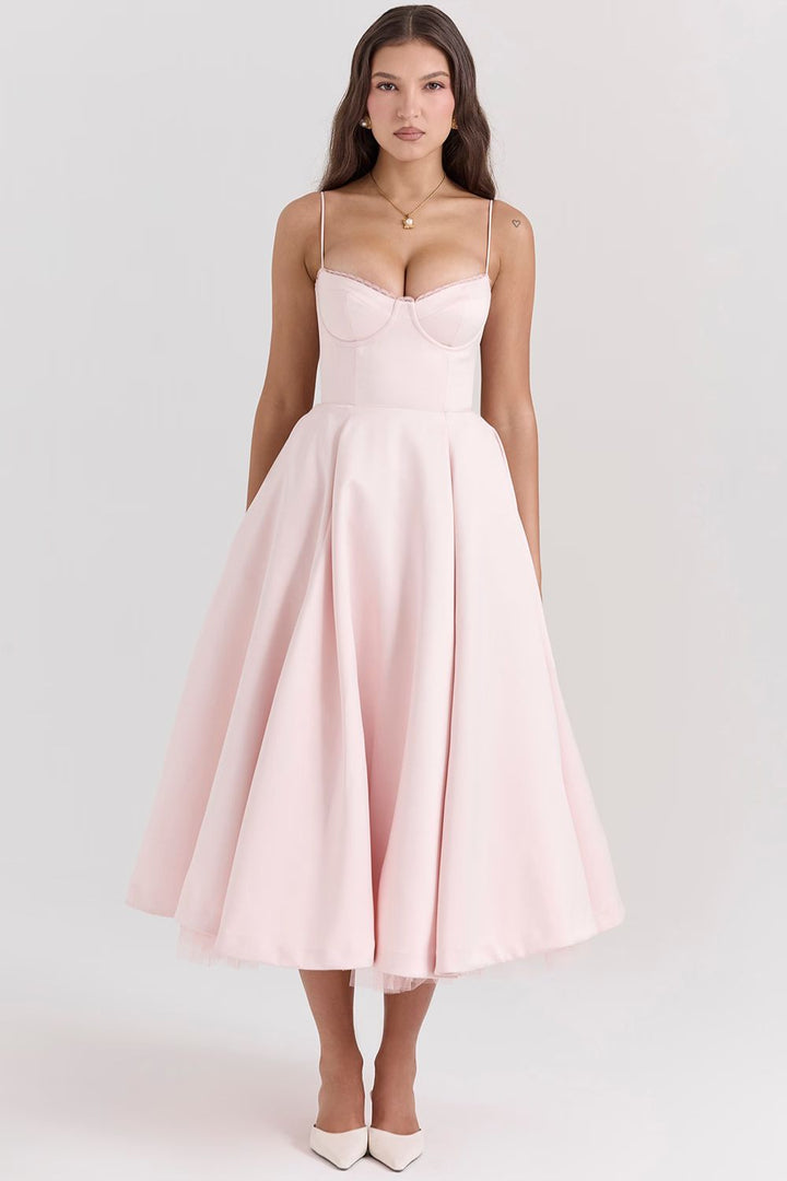 Lauren | Structured Midi Dress