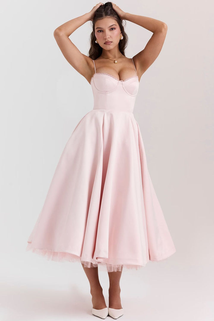 Lauren | Structured Midi Dress
