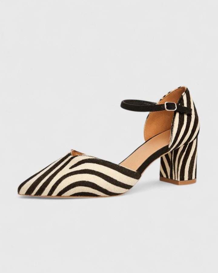 Beatrice | Open-Toe Statement Heels