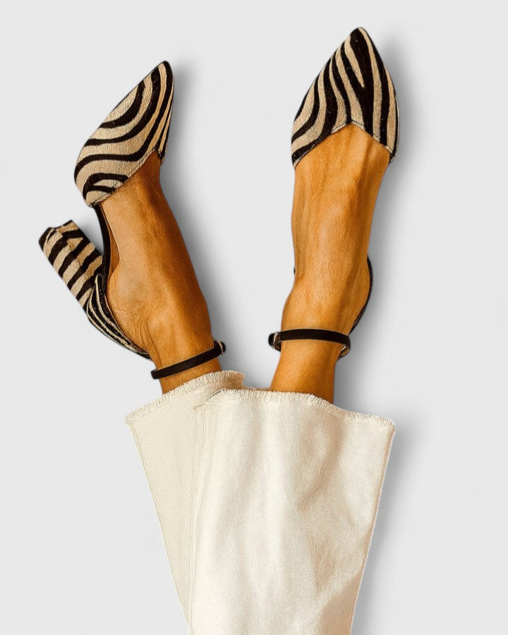 Beatrice | Open-Toe Statement Heels