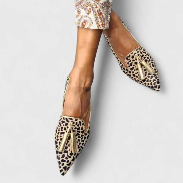 Vivienne | Metallic Comfort Loafers