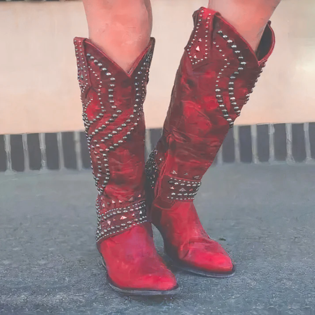 Aveline™ – Knee-High Block Heel Boots