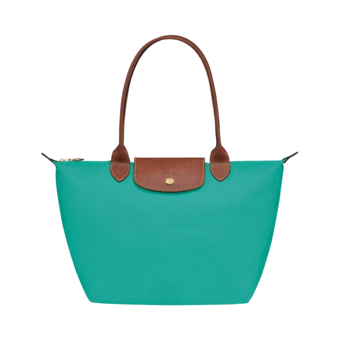 Denise | Longchamp Le Pliage Large Tote – Turquoise