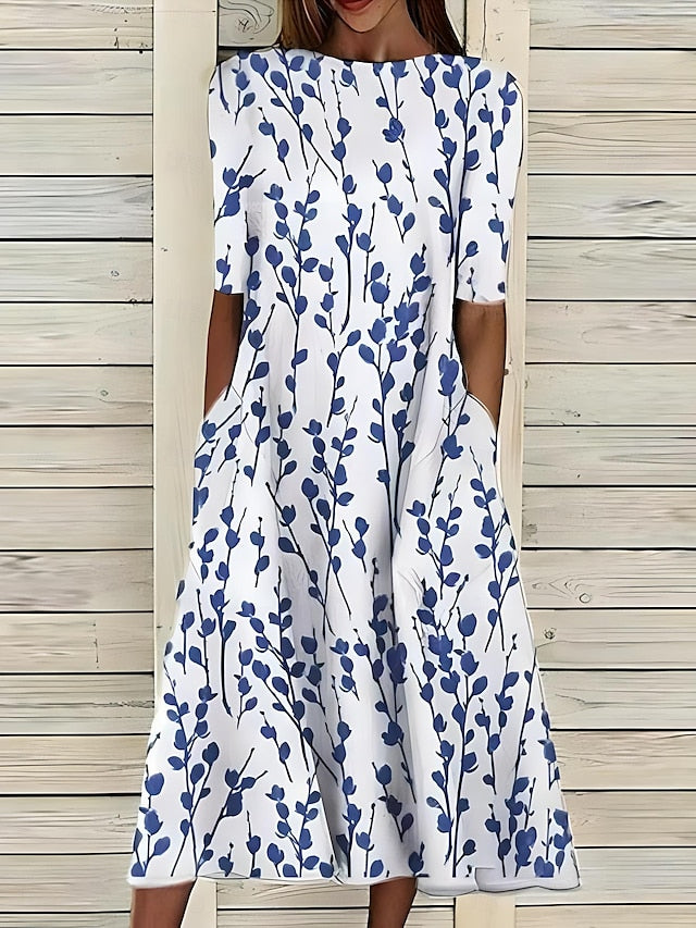 Olivia | Coastal Bloom Dress