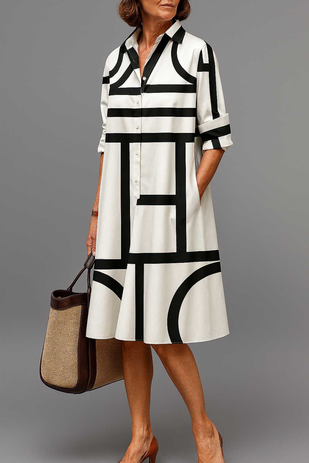 Erin | Elegant Midi Dress