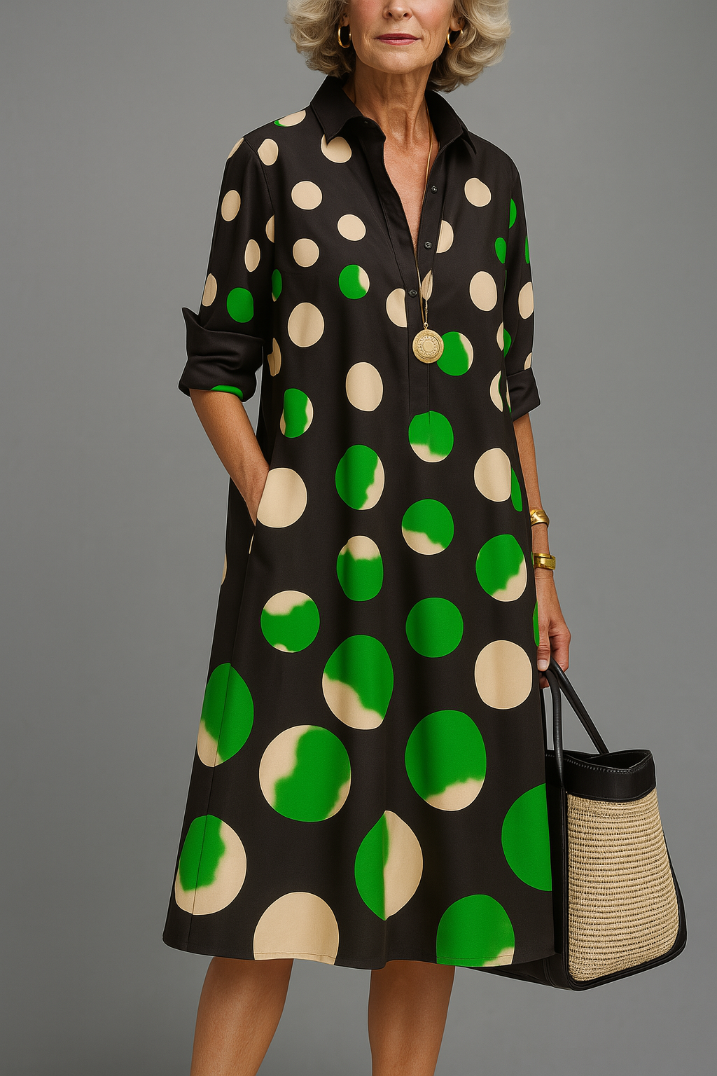 Alicia | Elegant Midi Dress