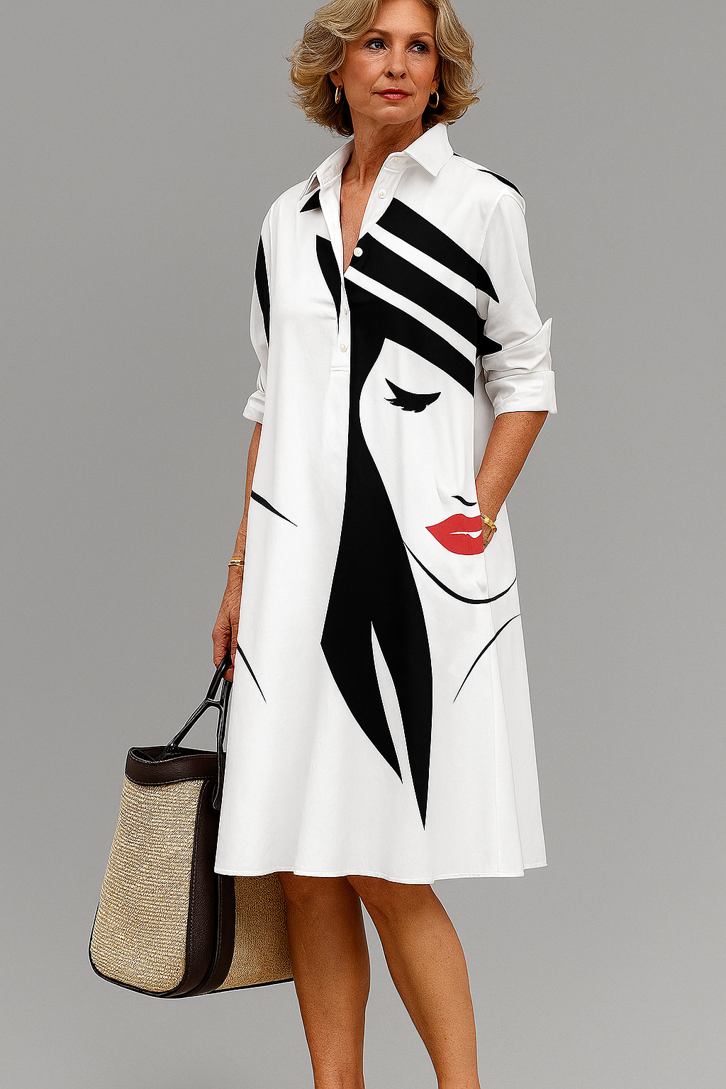 Jenna | Easy-Fit Midi Dress