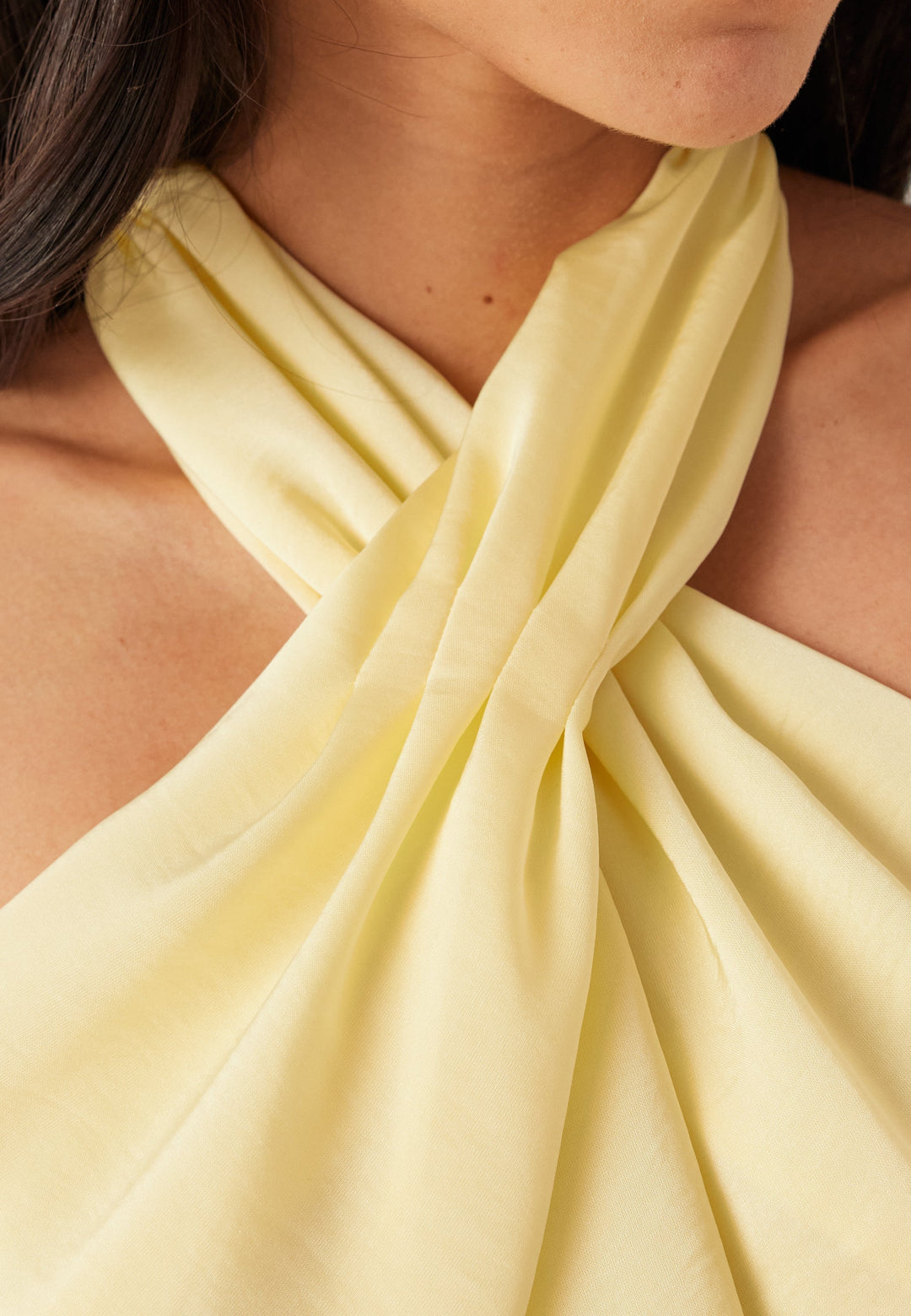 Cassandra | Halter Maxi Dress