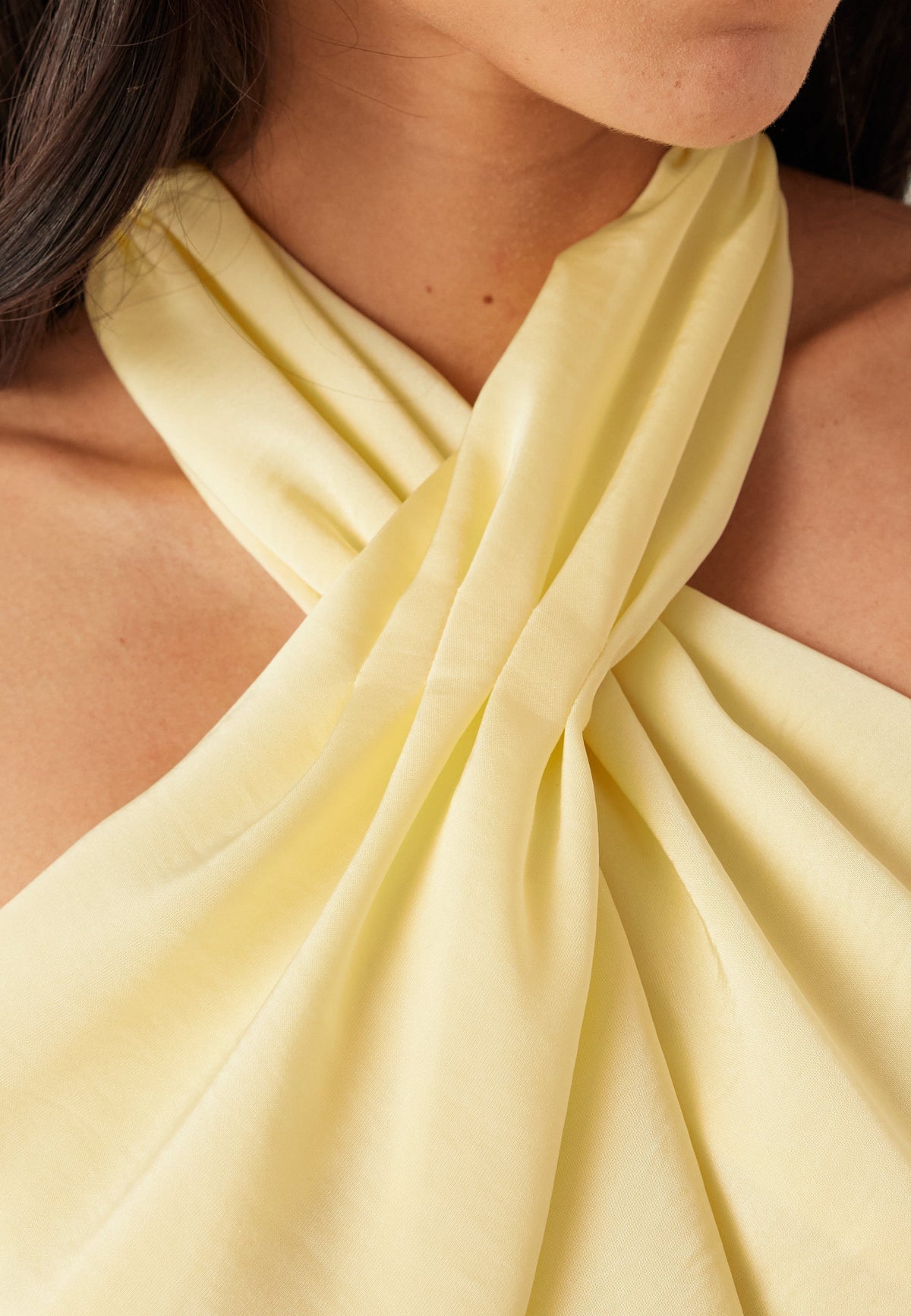Cassandra | Halter Maxi Dress