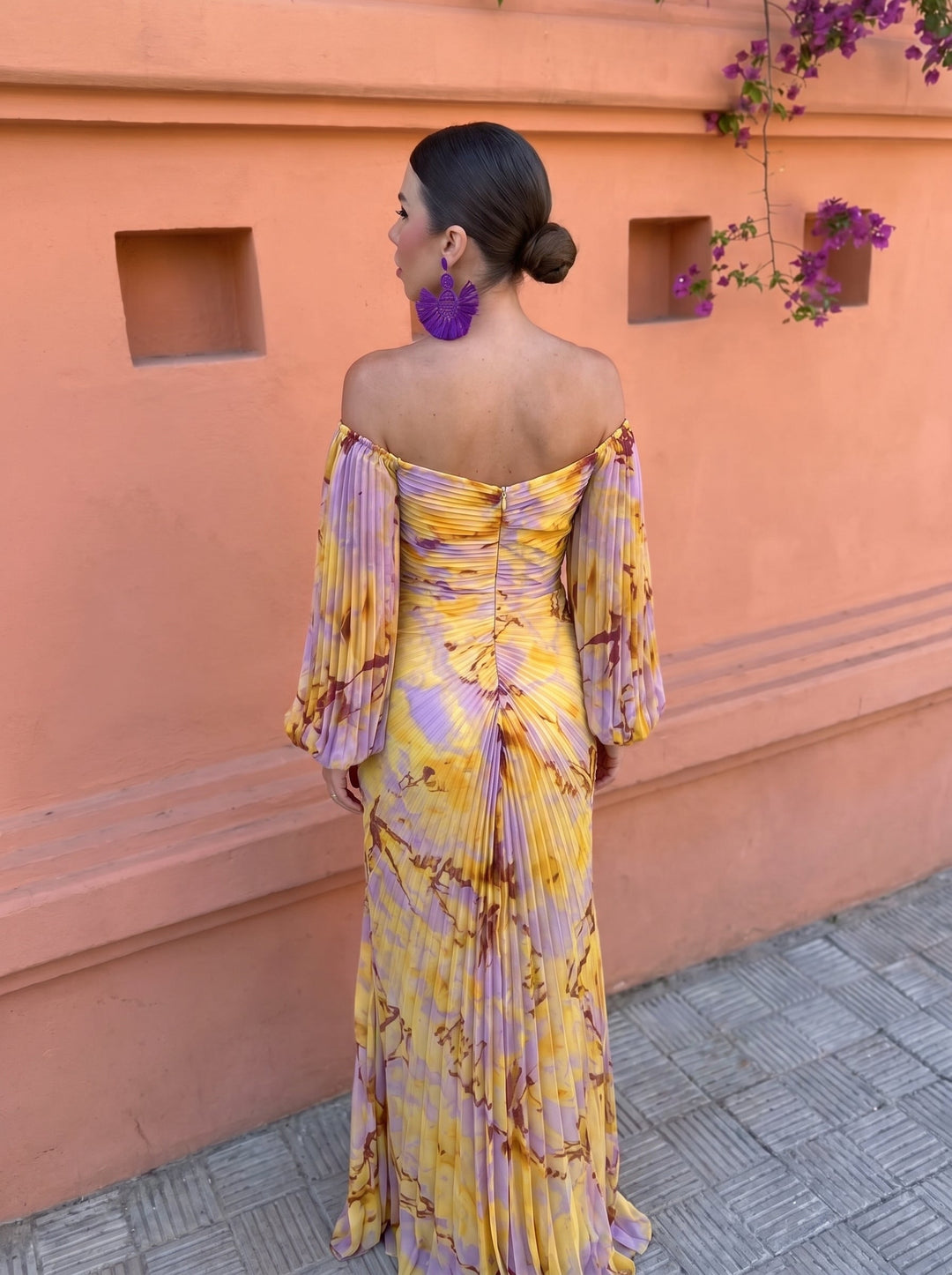 Charlotte | Floral Deep V Maxi Dress