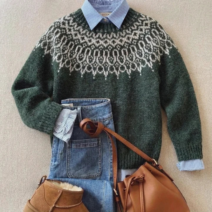 Beverley | Vintage Floral Knit