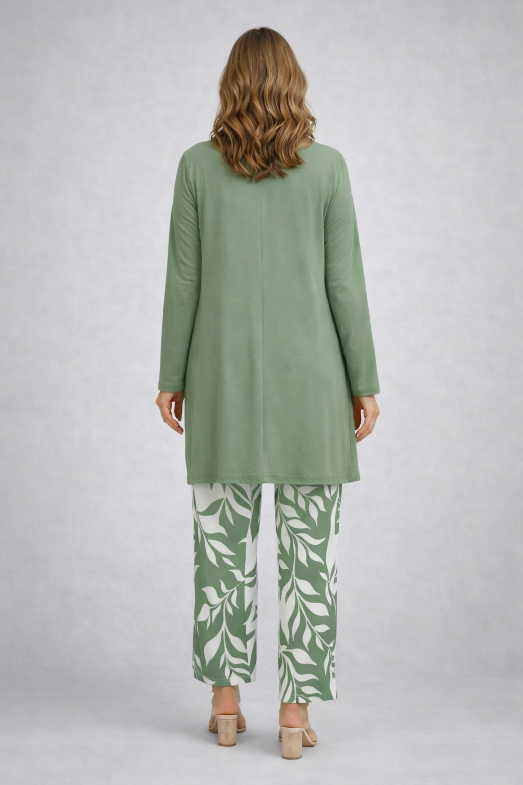 Genevieve | Green Botanical Layered Set