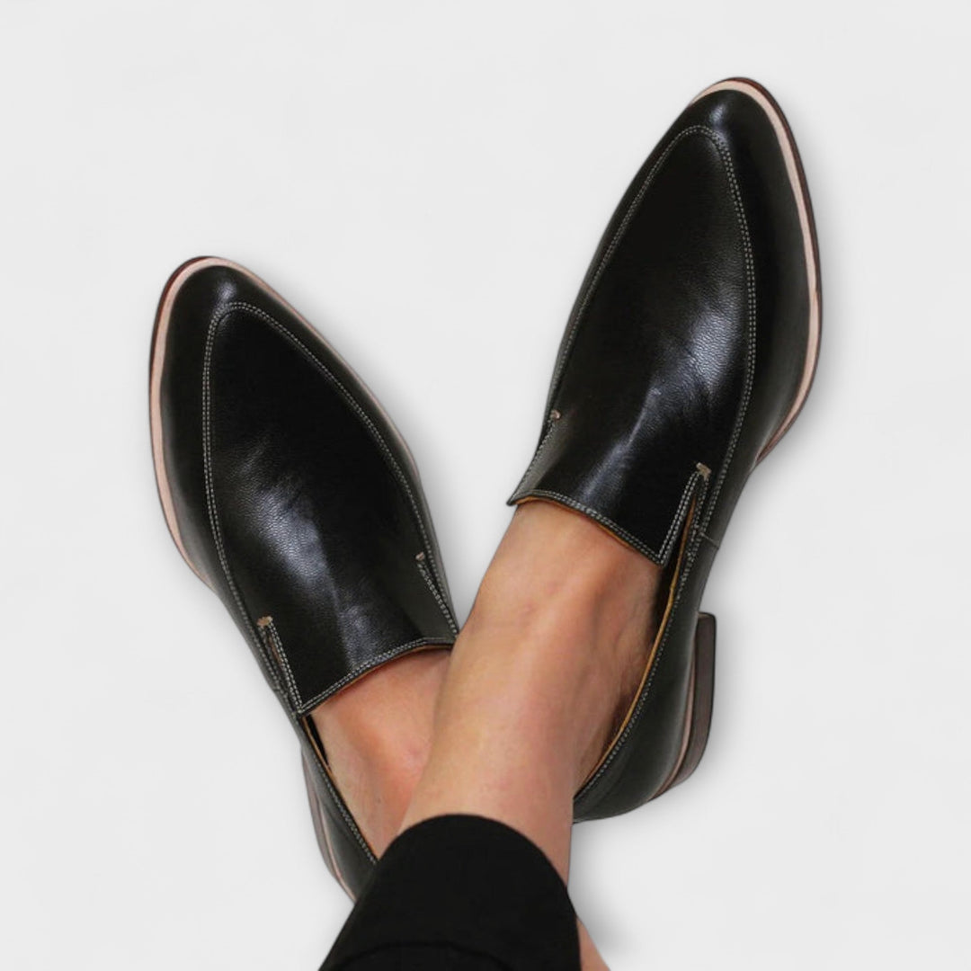 Brooke | Supportive Black Loafers