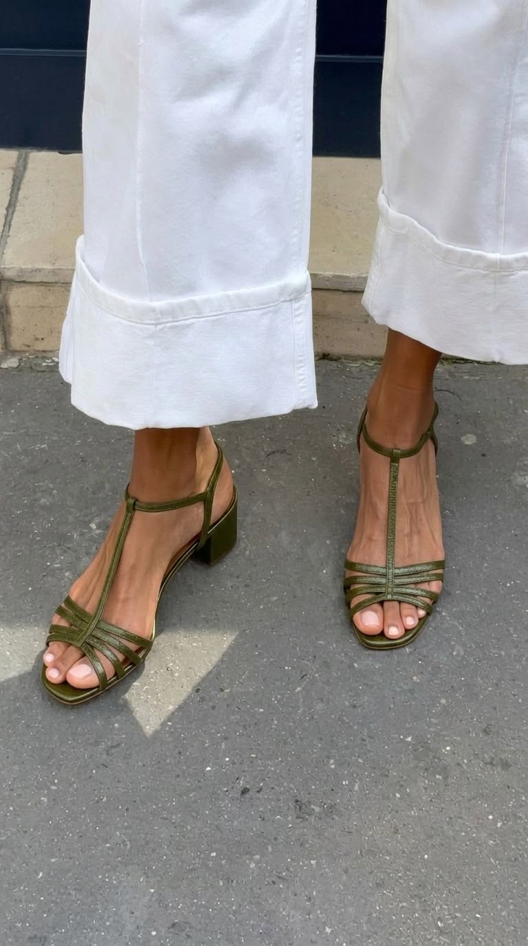 Florence | Golden Summer Sandals