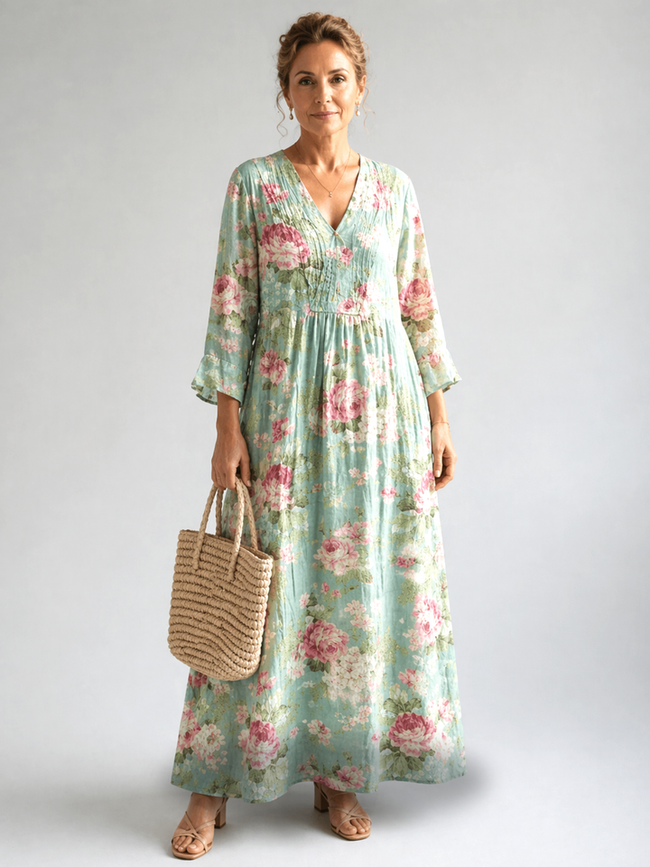 Phoebe | Artistic Printed Summer Dress