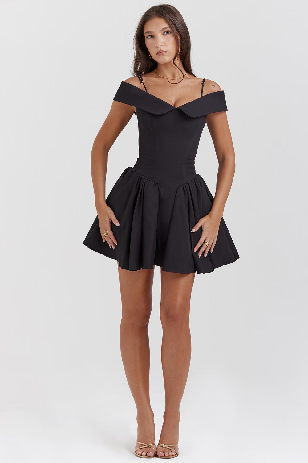 Kerry | Sculpted Minimalist Mini Dress