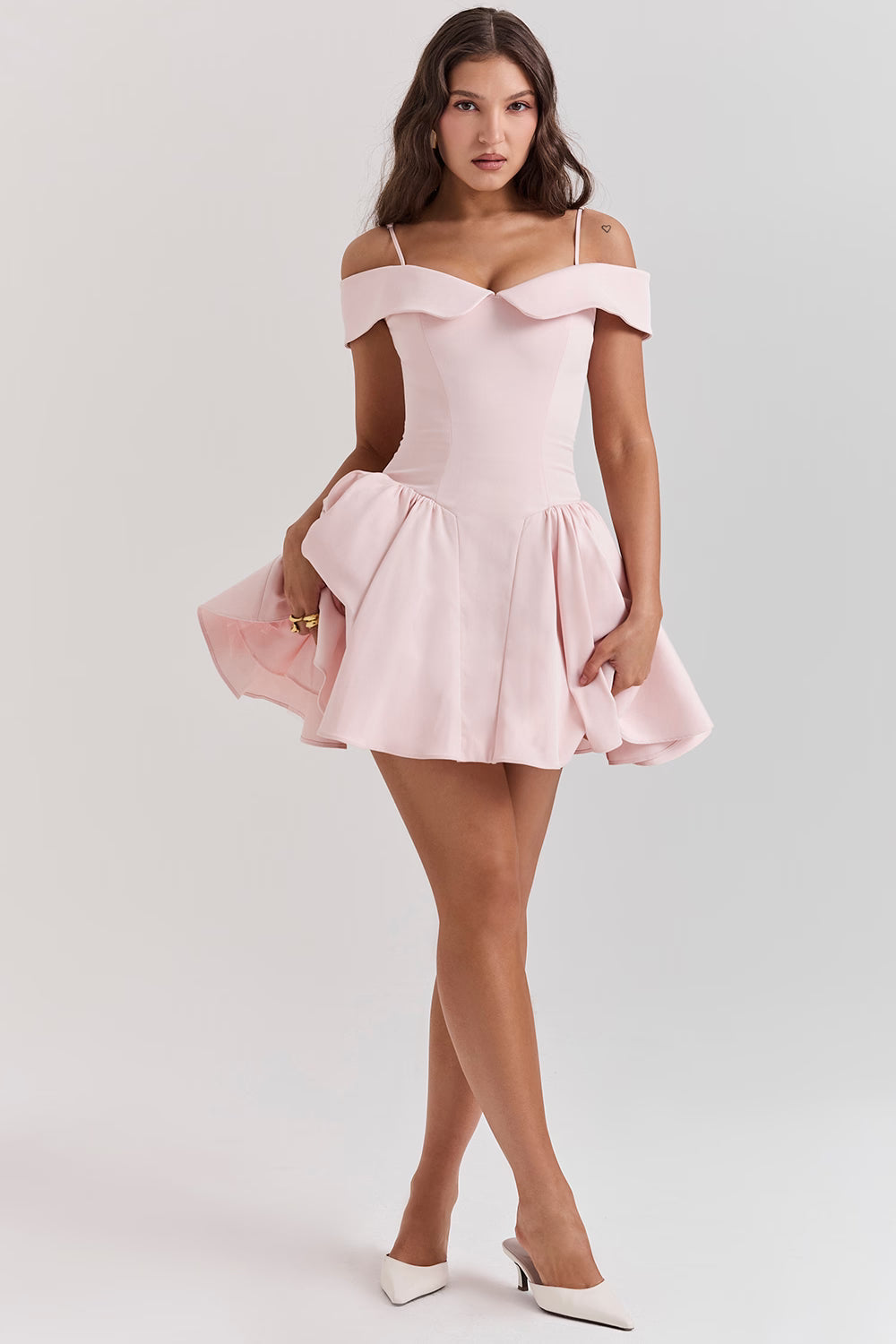 Kerry | Sculpted Minimalist Mini Dress