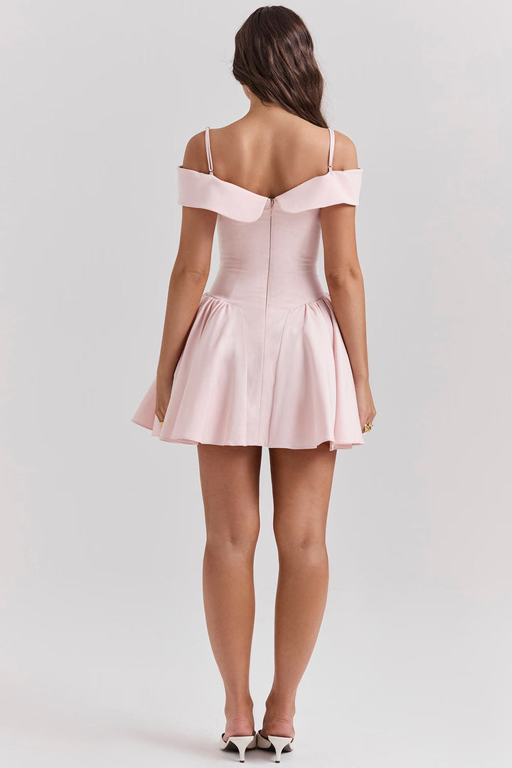Kerry | Sculpted Minimalist Mini Dress