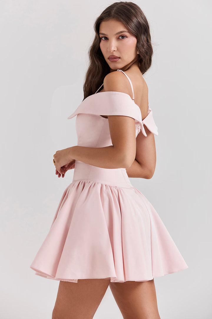 Kerry | Sculpted Minimalist Mini Dress