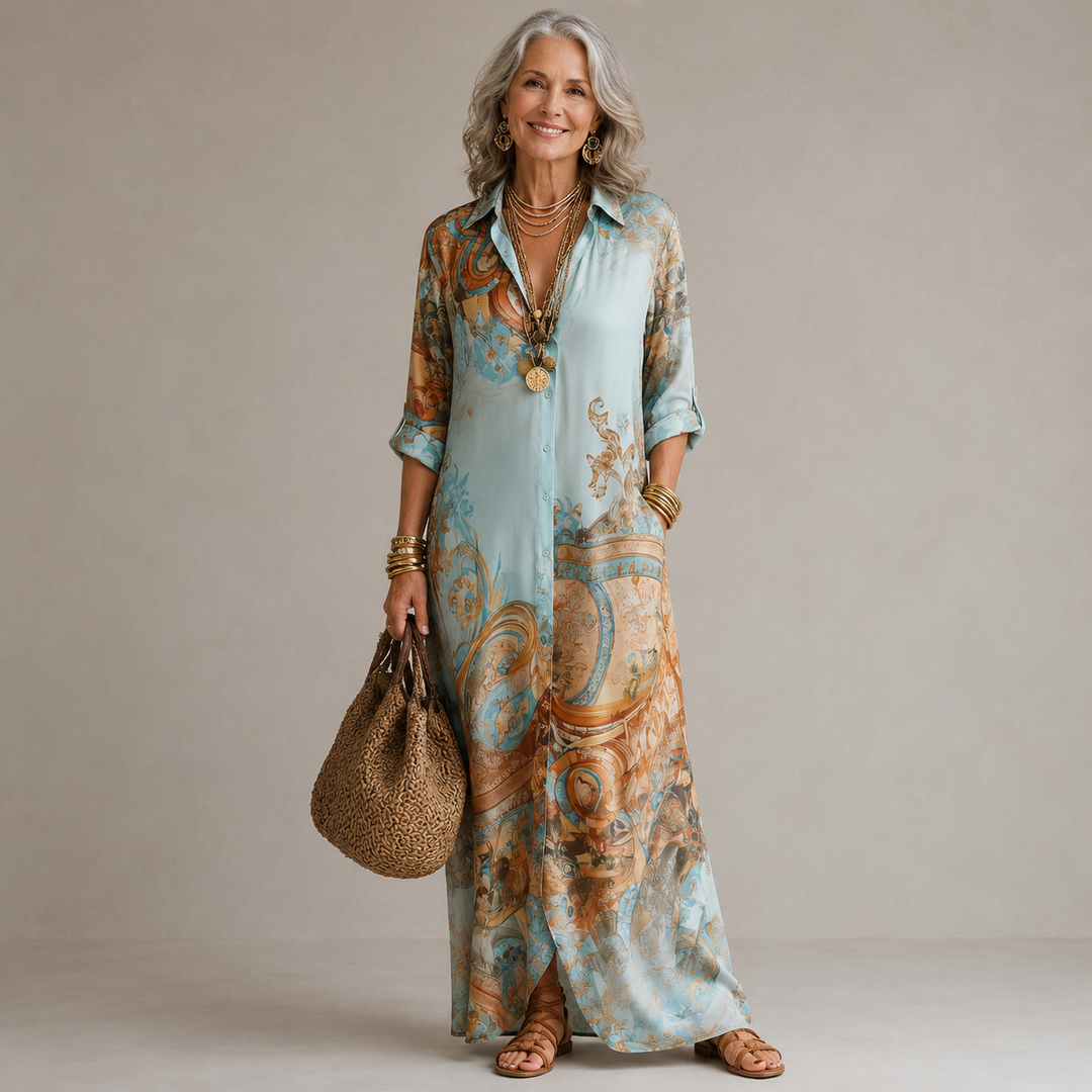 Penelope | Evalexy I Maxi Dress Print Luxury