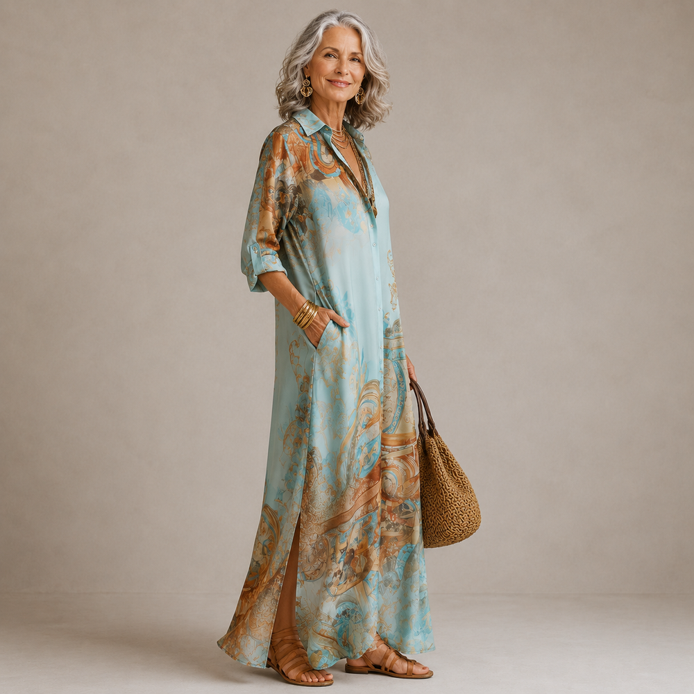 Penelope | Evalexy I Maxi Dress Print Luxury