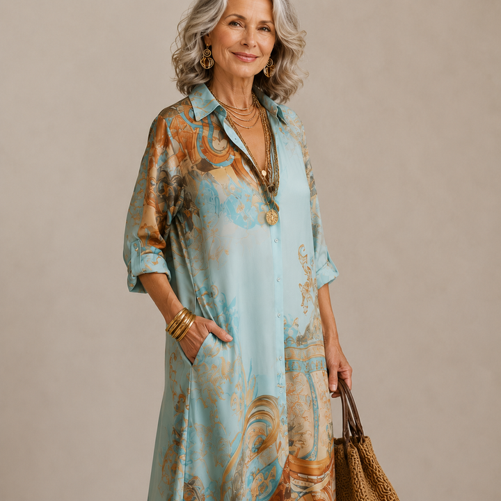 Penelope | Evalexy I Maxi Dress Print Luxury