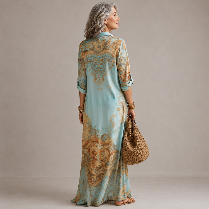 Penelope | Evalexy I Maxi Dress Print Luxury