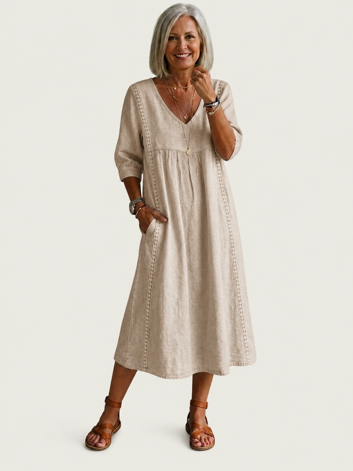 Florence | Juliette I Elegance A Line Maxi Dress