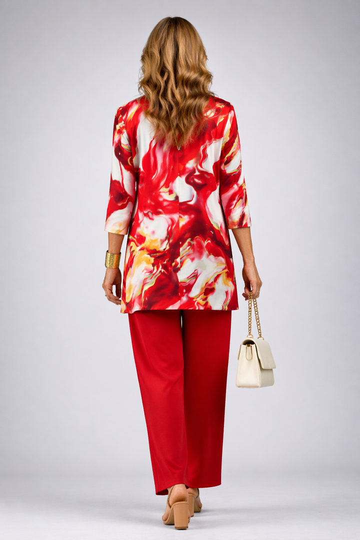 Eleanor | Red Marble Three-Piece Set