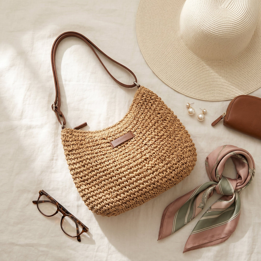Pippa™ – Elegant Woven Shoulder Bag