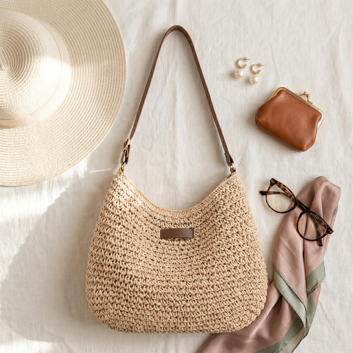Pippa™ – Elegant Woven Shoulder Bag