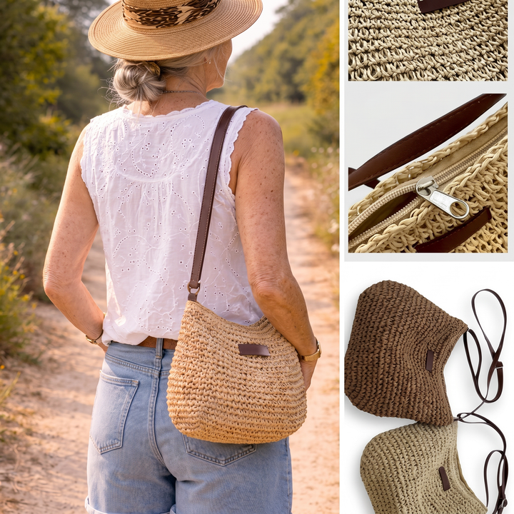 Pippa™ – Elegant Woven Shoulder Bag