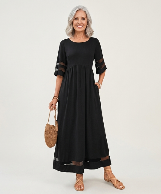 Amelia | Flattering Tummy-Smoothing Midi Dress