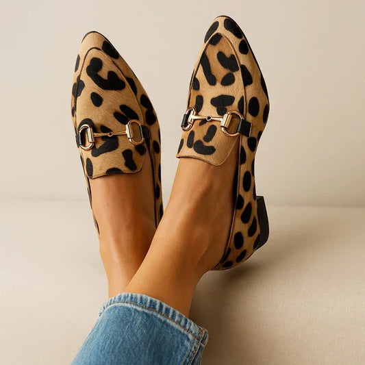 Stella | Leopard Everyday Loafers