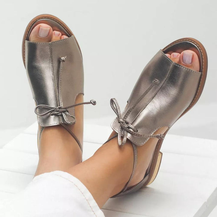 Elowen™ – Strap-Style Leather Sandals