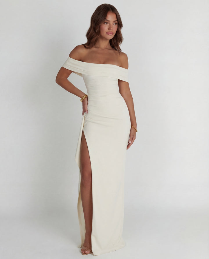 Rebecca | Off-Shoulder Maxi Dress