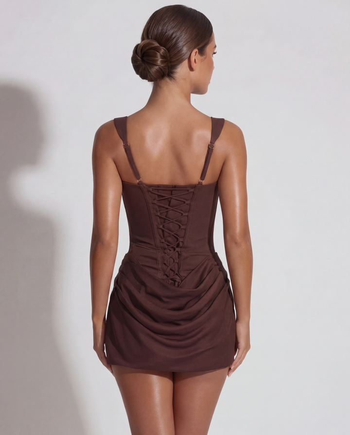Deborah | Sculpted Mini Dress