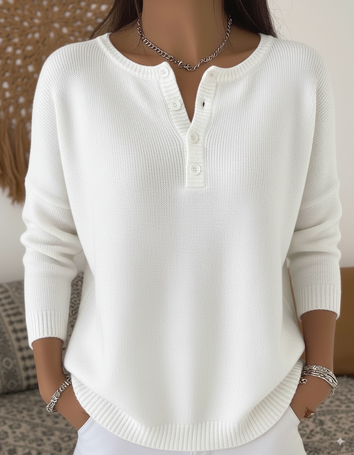Audrey™ | Button-Up Jumper