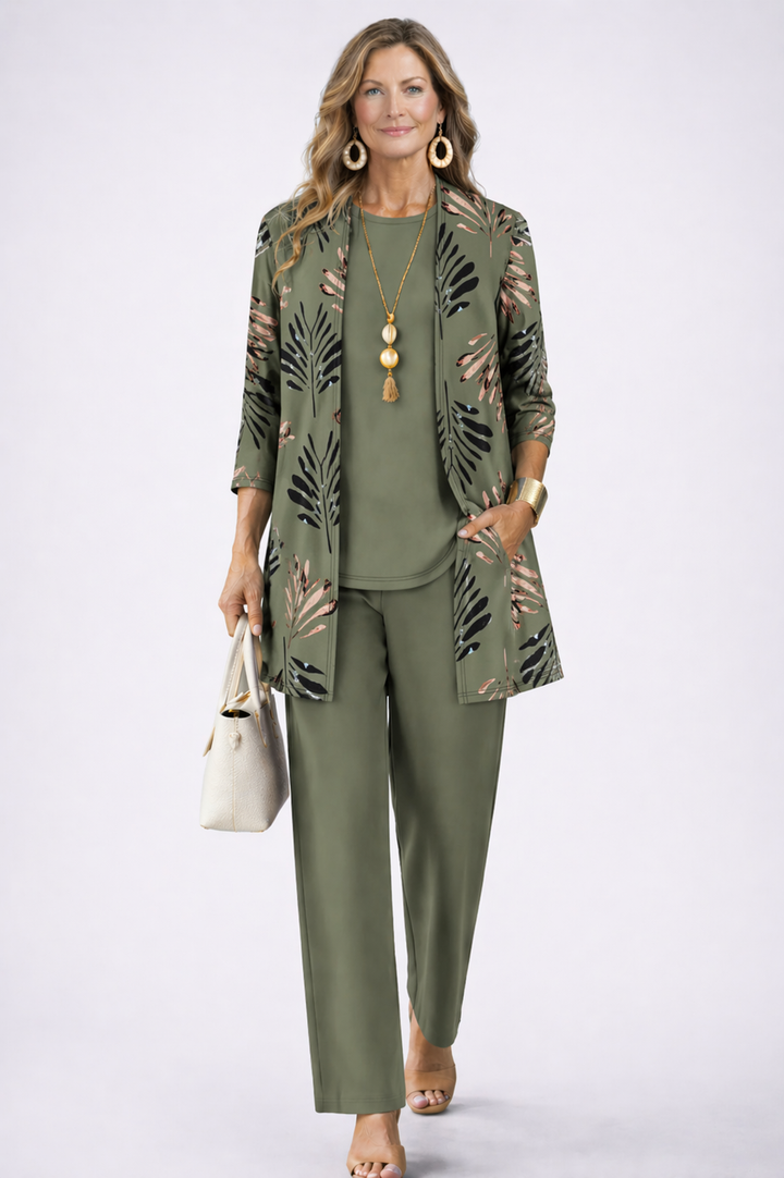 Amelia | Flowing Layered Three-Piece Set