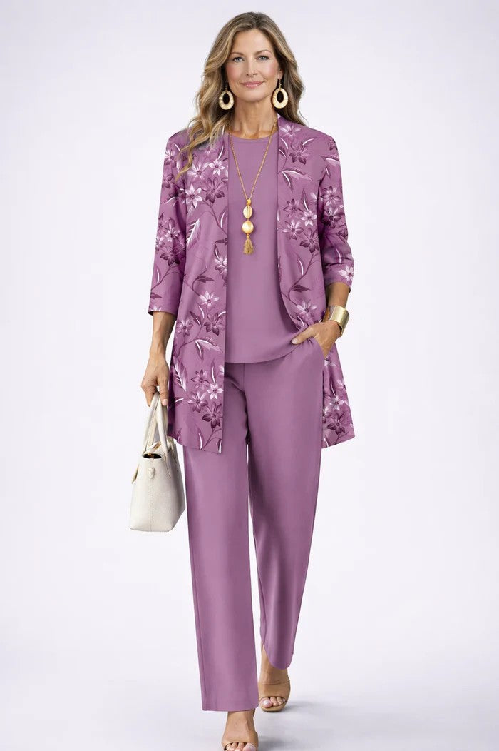 Amelia | Flowing Layered Three-Piece Set
