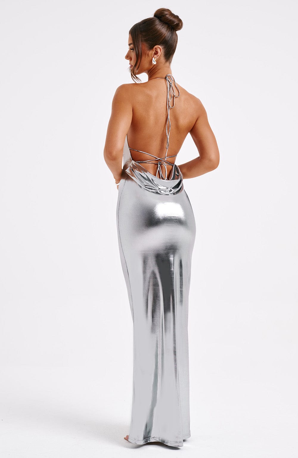 Melanie | Open-Back Maxi Dress