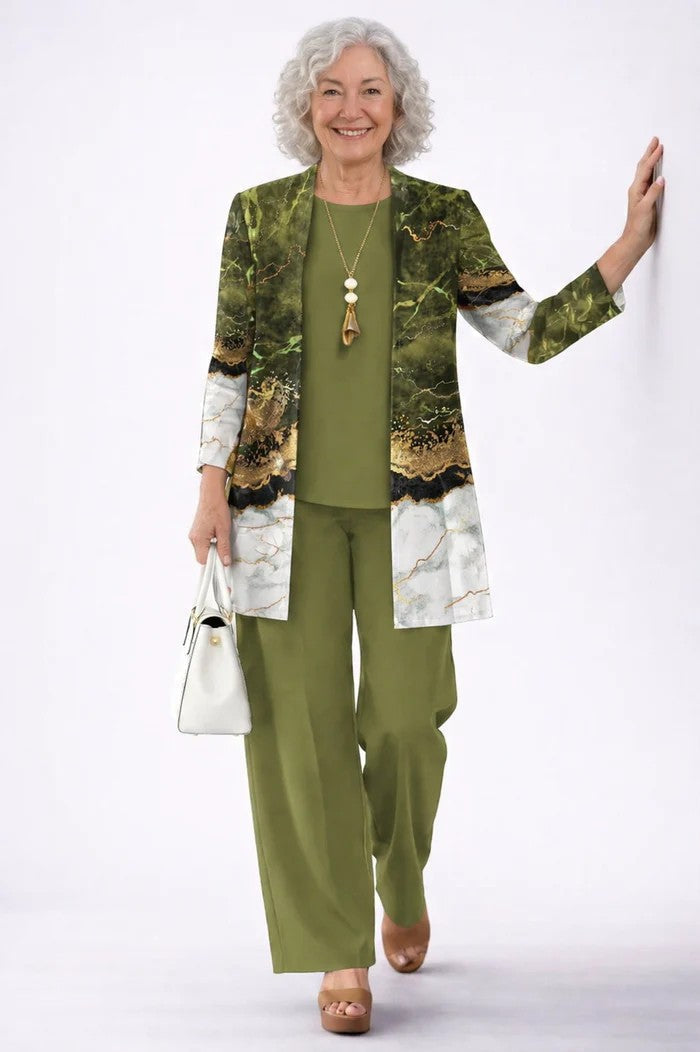 Amelia | Flowing Layered Three-Piece Set