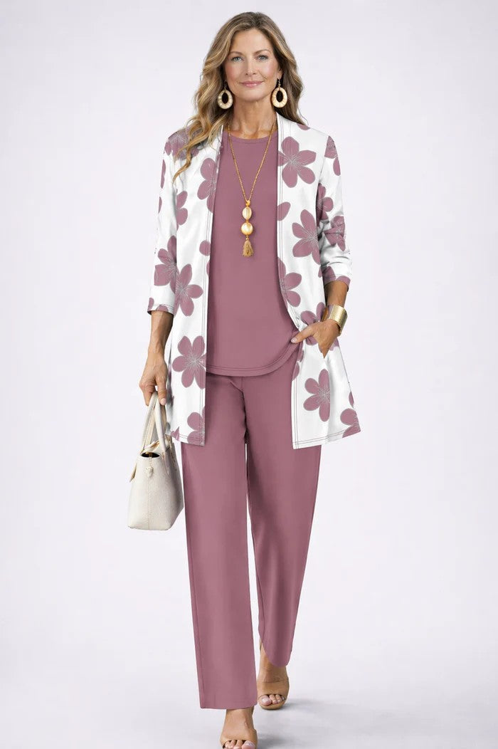 Amelia | Flowing Layered Three-Piece Set